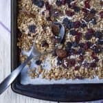 Easy Gluten-free, Nut-Free Granola | kickassbaker.com #granola #paleoish #glutenfreegranola #nutfreegranola #glutenfree #nutfree #allergyfriendly #kickassbaker