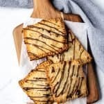 Chocolate Toaster Pastries | kickassbaker.com #poptarts #homemade #madefromscratch #chocolate #toasterpastries #pastries #breakfast