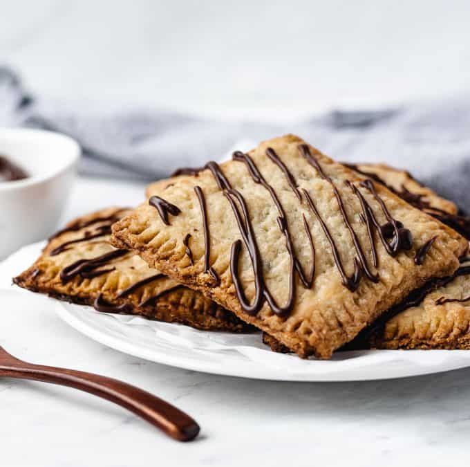 Chocolate Toaster Pastries Homemade Pop Tarts kickass baker