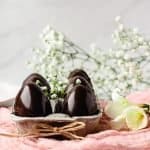 Paleo Creme Eggs | kickassbaker.com #easter #candy #cadbury #cremeeggs #creameggs #chocolate #paleo #paleorecipes #paleolife #glutenfree #nutfree #dairyfree #kickassbaker