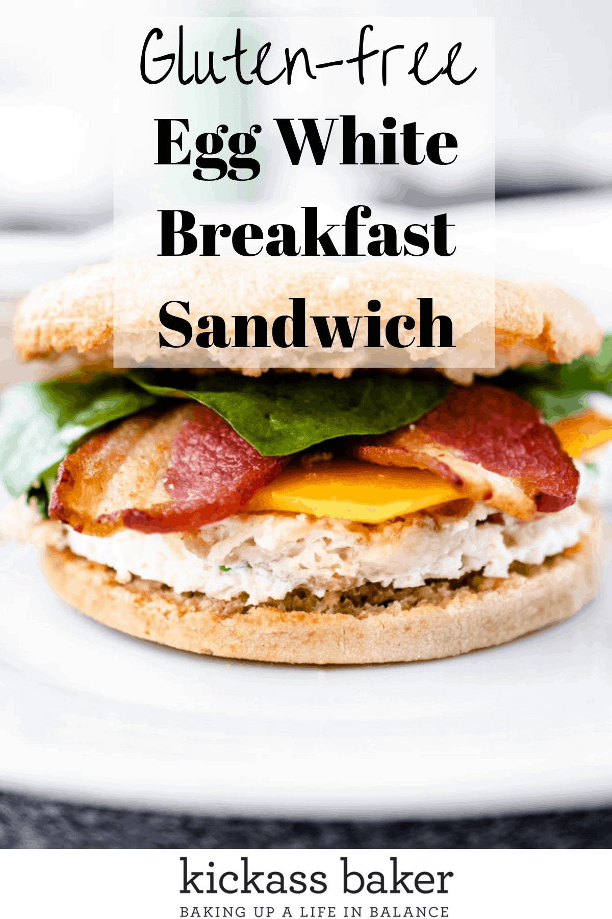 Makeahead Egg White Breakfast Sandwiches (Glutenfree) Kickass Baker