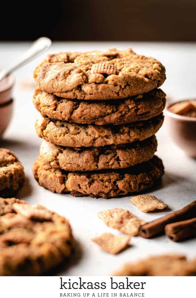 Cinnamon Toast Crunch Cereal Cookies Kickass Baker
