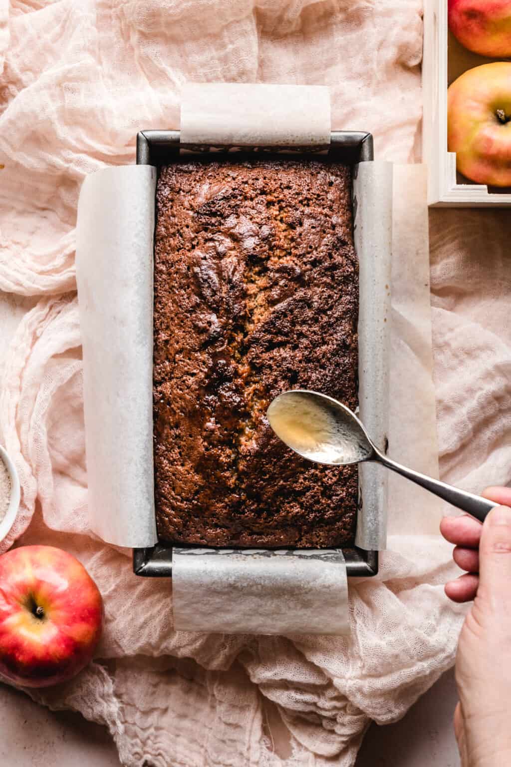 Apple Cider Donut Loaf Cake Kickass Baker