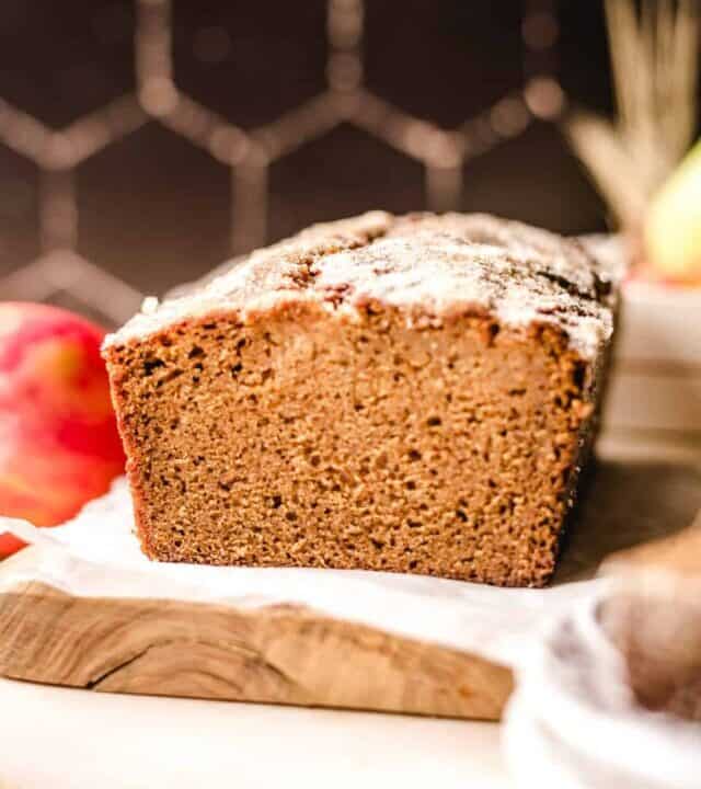 This easy apple cider loaf cake is full of fall flavors that you can enjoy all year long.