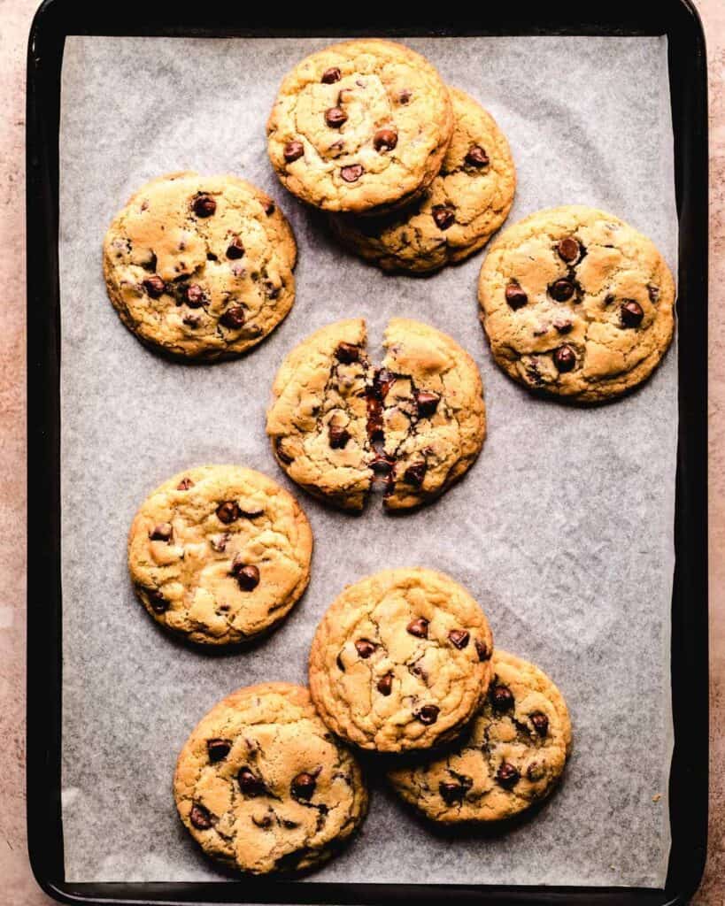Chocolate Chip Cookies (without brown sugar) Kickass Baker
