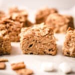 Square cereal bars.