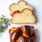 The softest challah bread ever.
