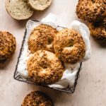 Homemade onion bagel recipe