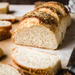 Crusty Italian Herb Cheese Bread.