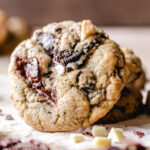 Large chewy Oreo chocolate chip cookie.